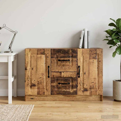 vidaXL Sideboard Old Wood 89 x 34.5 x 57 cm Engineered Wood