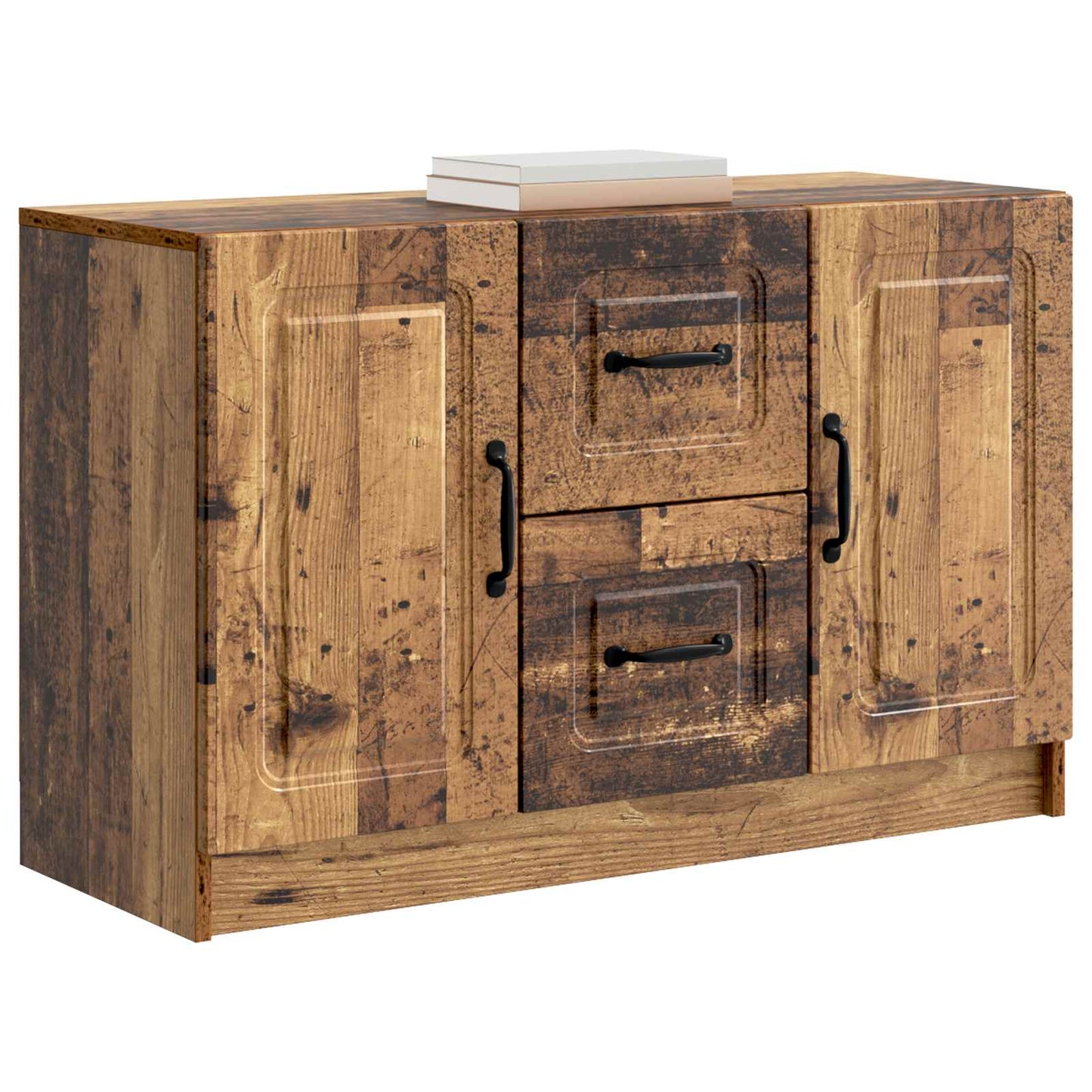 vidaXL Sideboard Old Wood 89 x 34.5 x 57 cm Engineered Wood