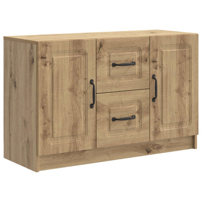vidaXL Sideboard Artisan Oak 89 x 34.5 x 57 cm Engineered Wood