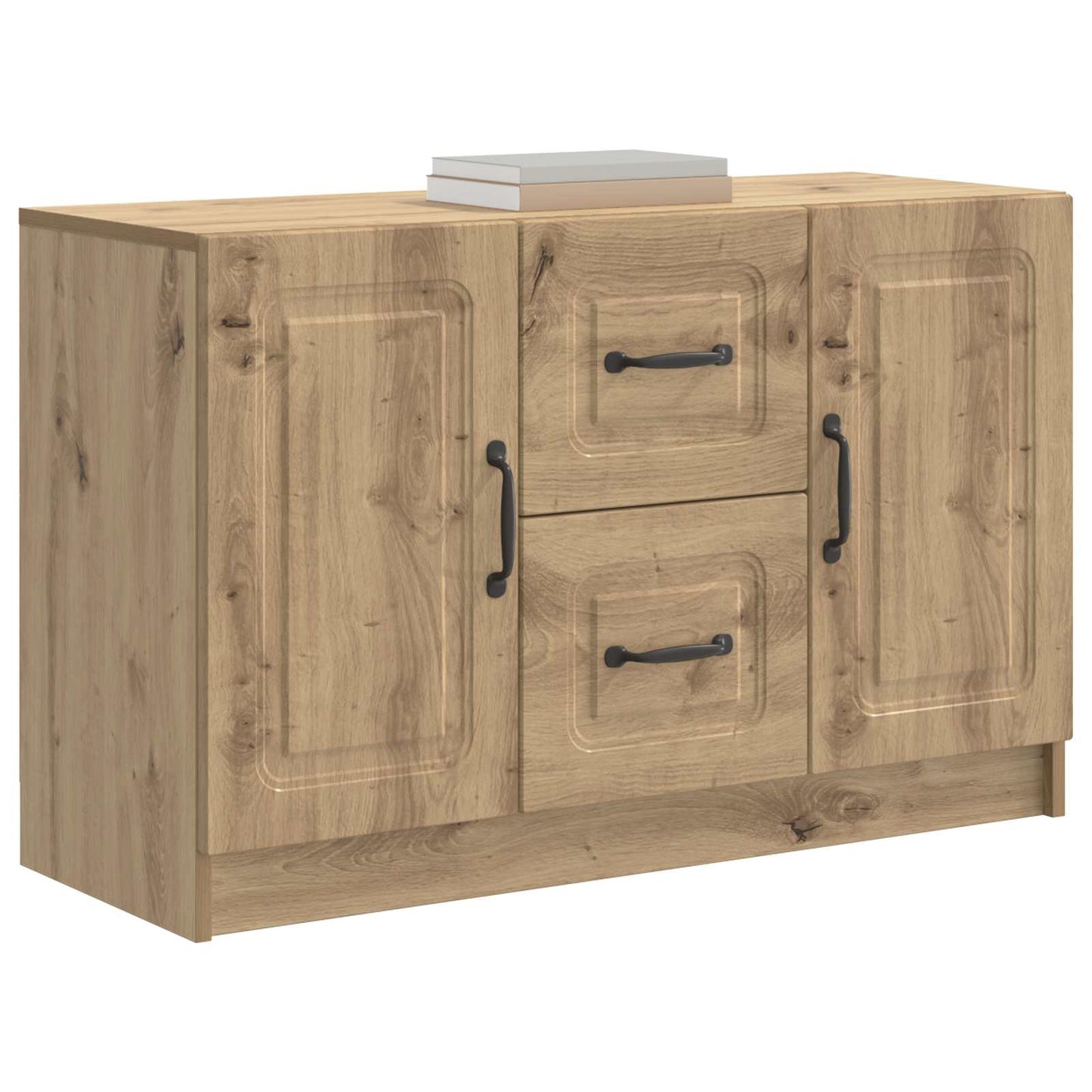 vidaXL Sideboard Artisan Oak 89 x 34.5 x 57 cm Engineered Wood