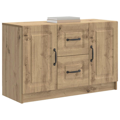 vidaXL Sideboard Artisan Oak 89 x 34.5 x 57 cm Engineered Wood