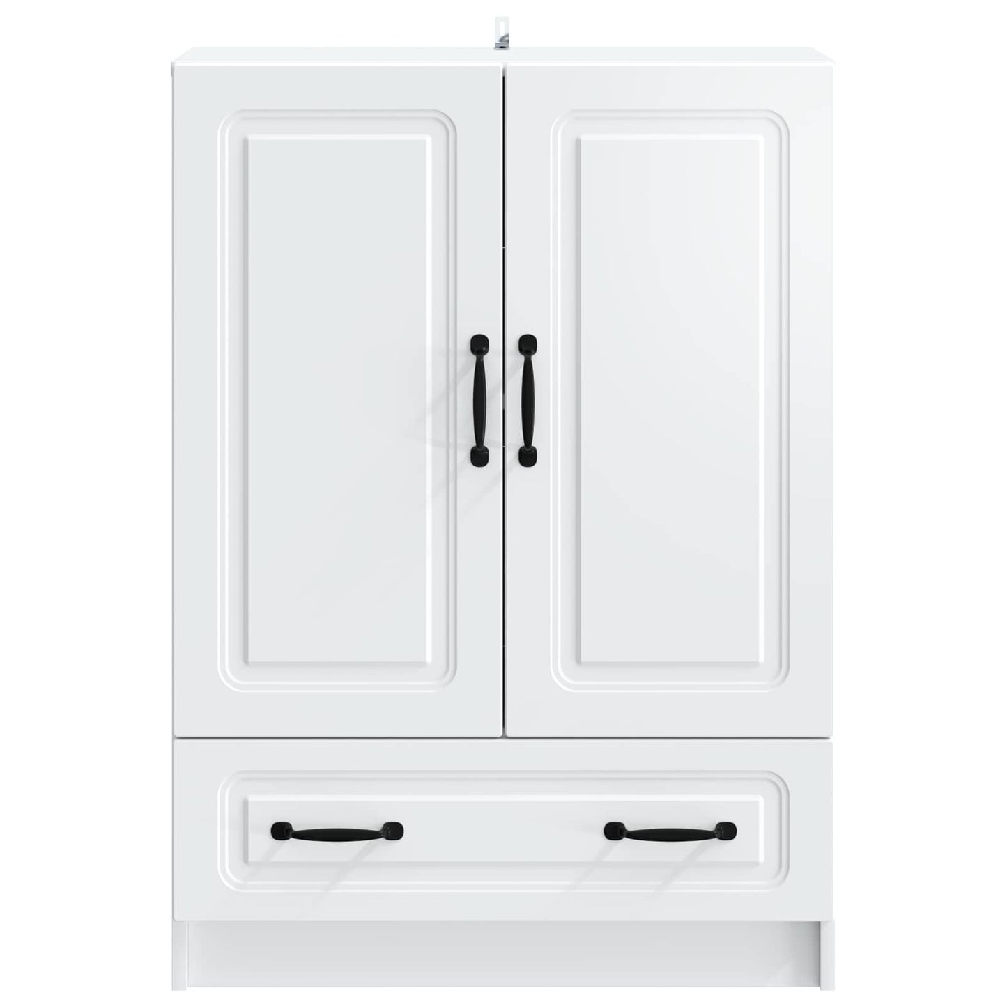 vidaXL Sideboard with Drawer White 66 x 34.5 x 92 cm Engineered Wood
