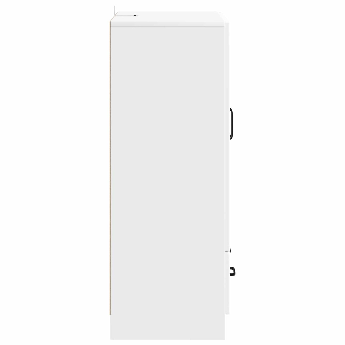 vidaXL Sideboard with Drawer White 66 x 34.5 x 92 cm Engineered Wood