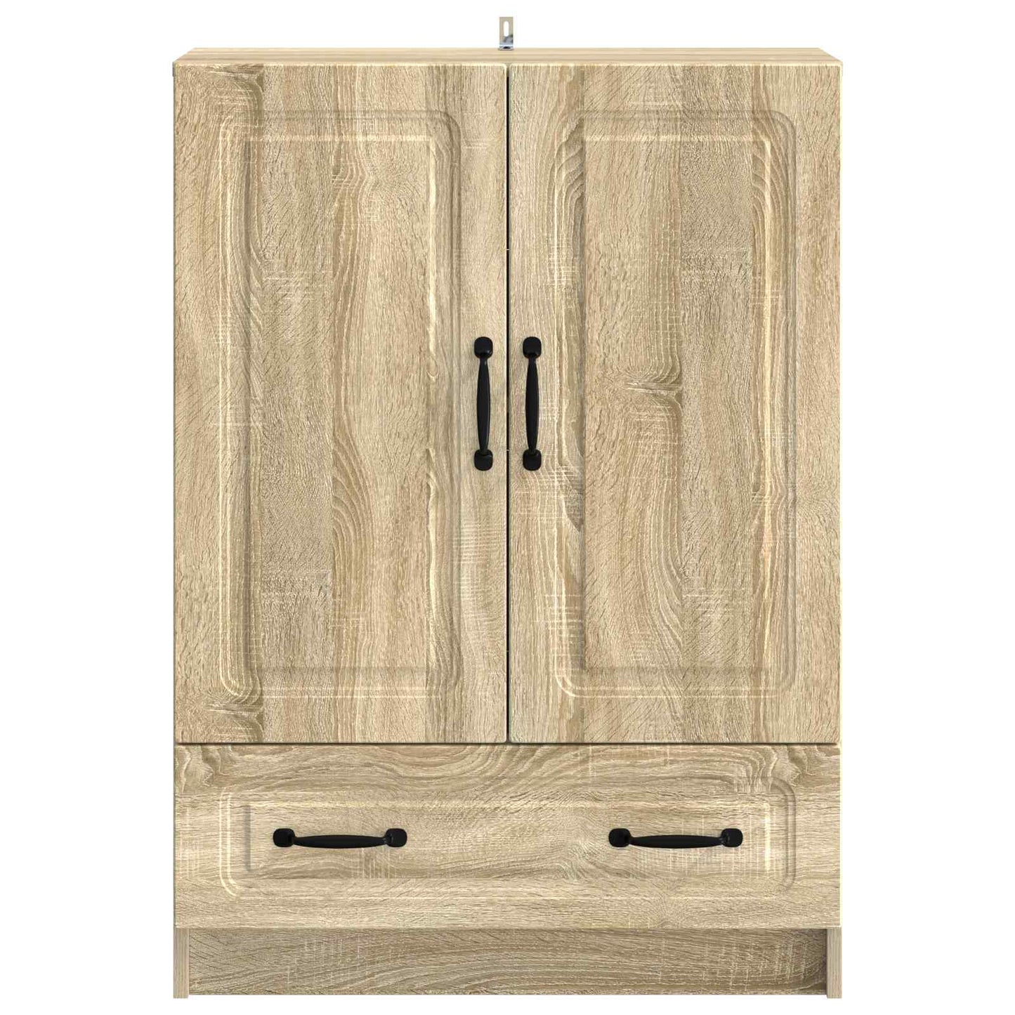 vidaXL Sideboard Sonoma Oak 66 x 34.5 x 92 cm Engineered Wood