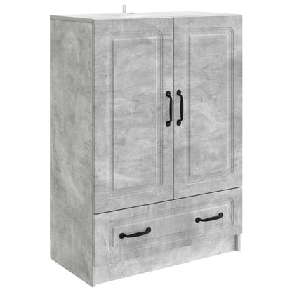 vidaXL Sideboard Concrete Grey 66 x 34.5 x 92 cm Engineered Wood