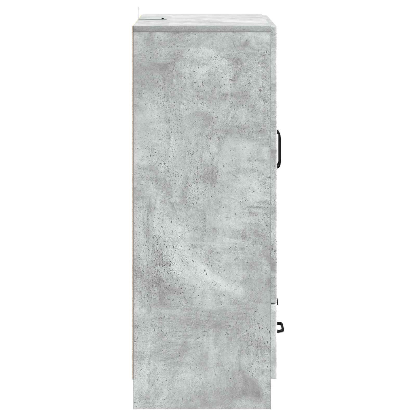 vidaXL Sideboard Concrete Grey 66 x 34.5 x 92 cm Engineered Wood