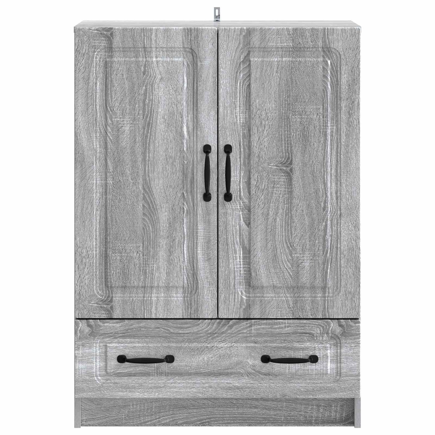 vidaXL Sideboard Grey Sonoma 66 x 34.5 x 92 cm Engineered Wood