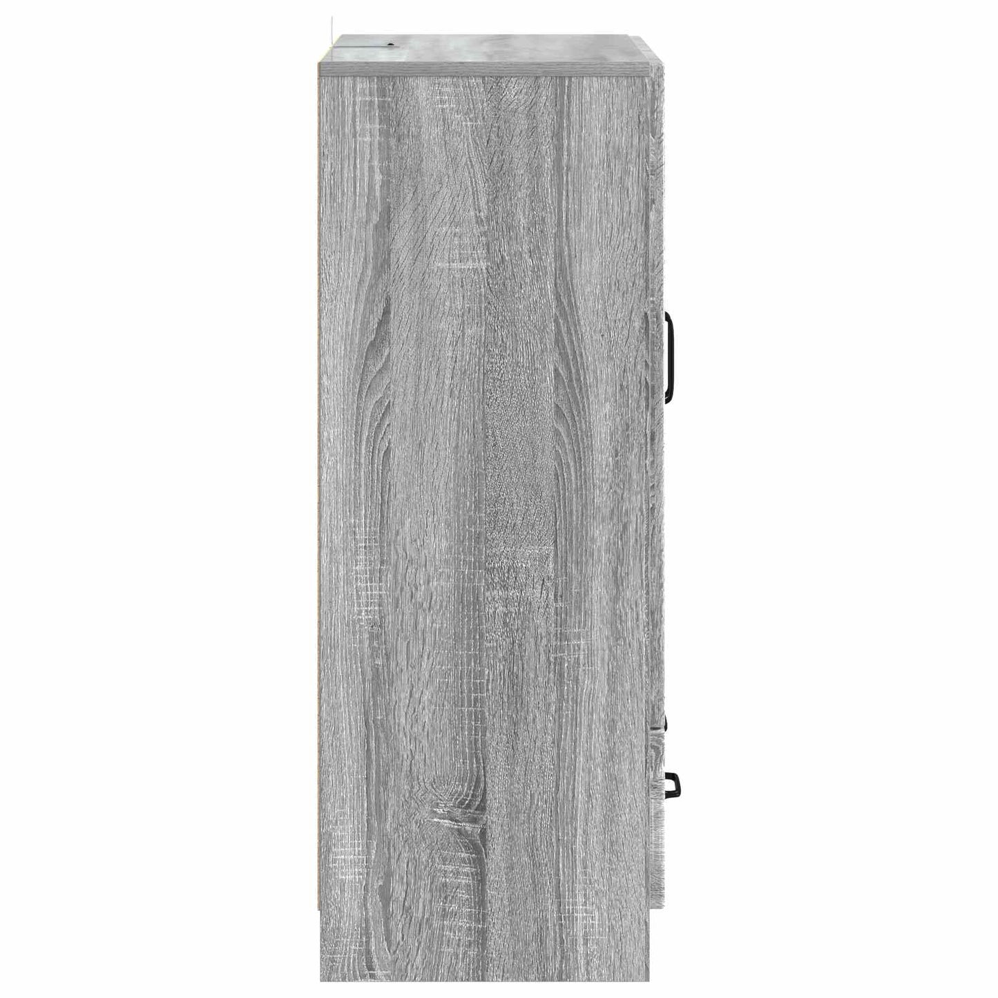 vidaXL Sideboard Grey Sonoma 66 x 34.5 x 92 cm Engineered Wood