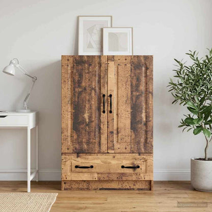 vidaXL Sideboard Old Wood 66 x 34.5 x 92 cm Engineered Wood