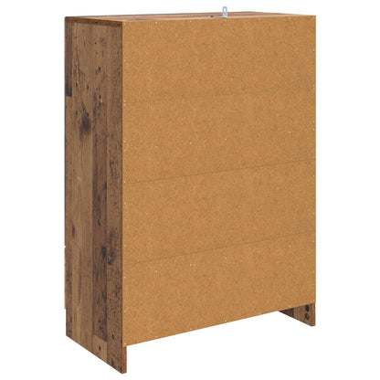vidaXL Sideboard Old Wood 66 x 34.5 x 92 cm Engineered Wood