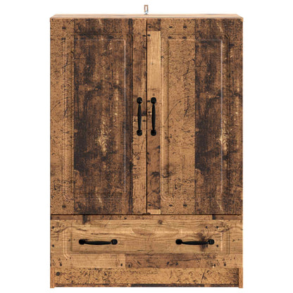 vidaXL Sideboard Old Wood 66 x 34.5 x 92 cm Engineered Wood