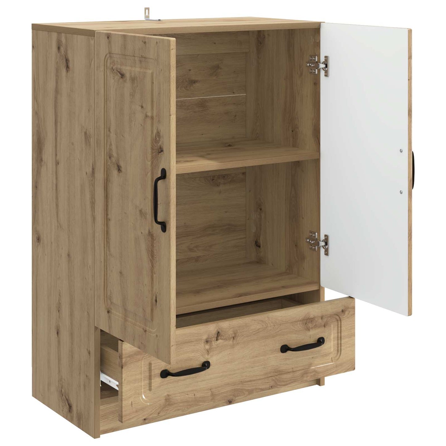 vidaXL Sideboard Artisan Oak 66 x 34.5 x 92 cm Engineered Wood