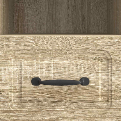 vidaXL TV Cabinet Sonoma Oak 102 x 34.5 x 47 cm Engineered Wood