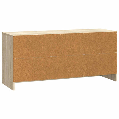 vidaXL TV Cabinet Sonoma Oak 102 x 34.5 x 47 cm Engineered Wood