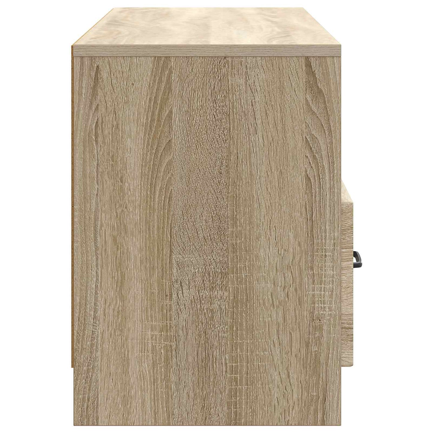 vidaXL TV Cabinet Sonoma Oak 102 x 34.5 x 47 cm Engineered Wood