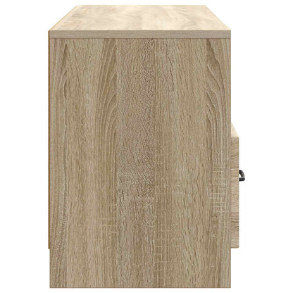 vidaXL TV Cabinet Sonoma Oak 102 x 34.5 x 47 cm Engineered Wood