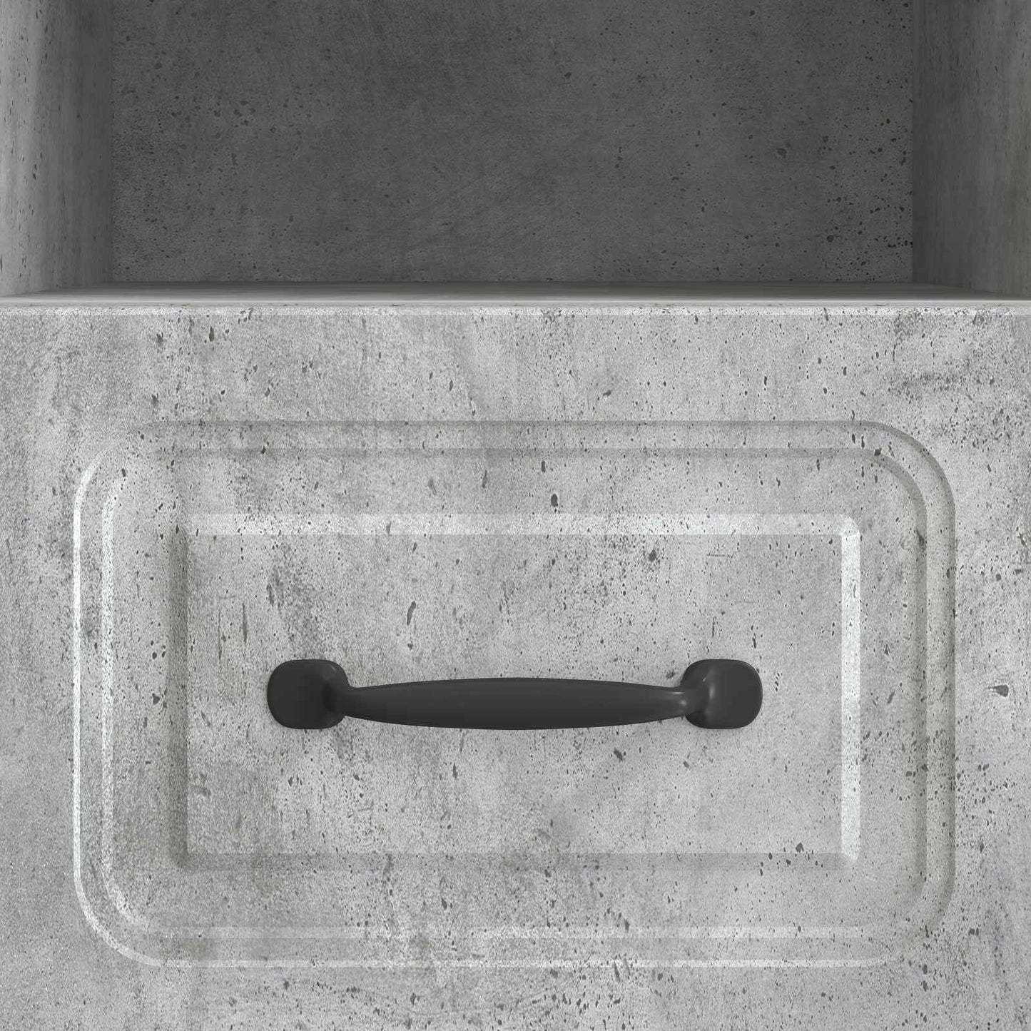 vidaXL TV Cabinet Concrete Grey 102 x 34.5 x 47 cm Engineered Wood