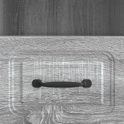 vidaXL TV Cabinet Grey Sonoma 102 x 34.5 x 47 cm Engineered Wood