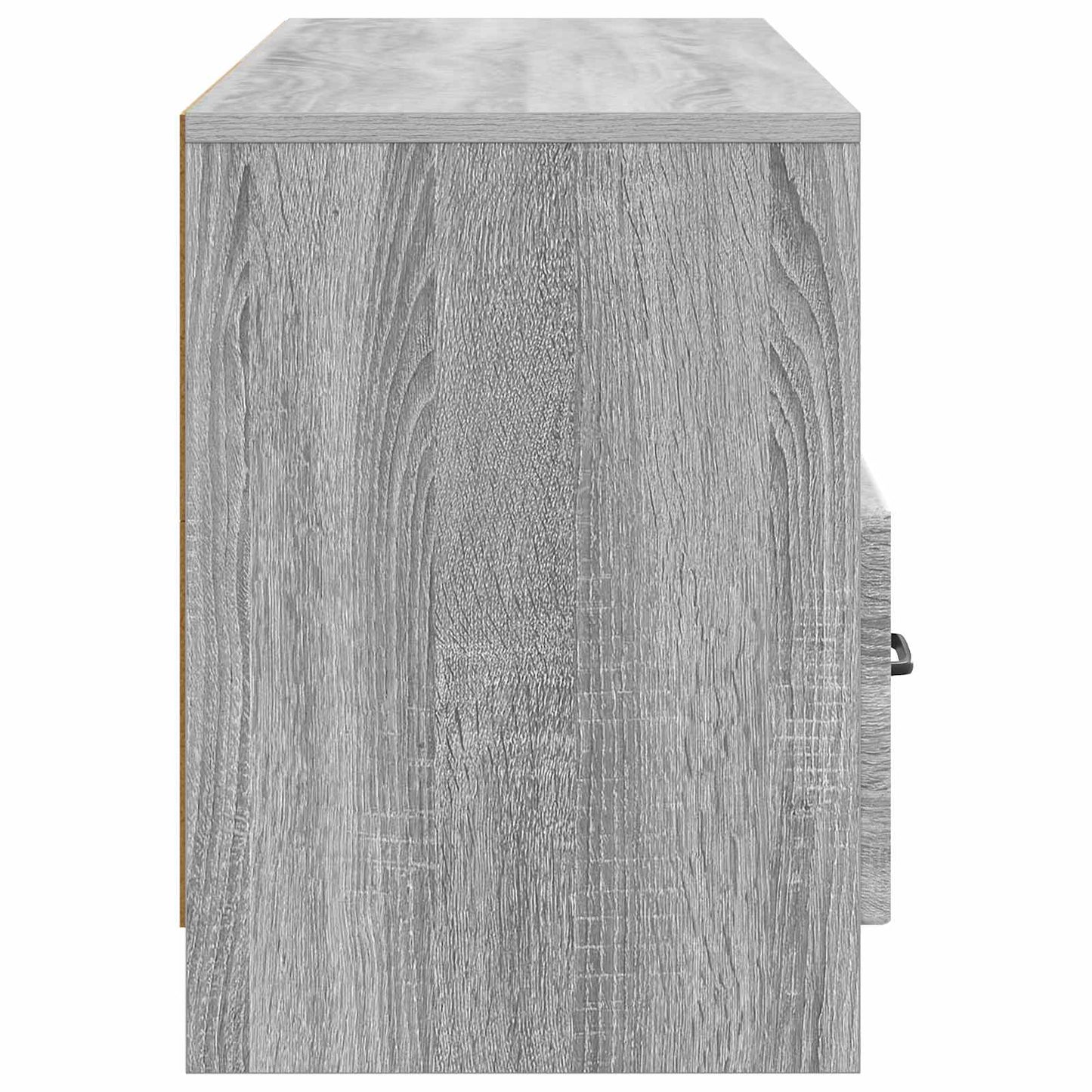 vidaXL TV Cabinet Grey Sonoma 102 x 34.5 x 47 cm Engineered Wood