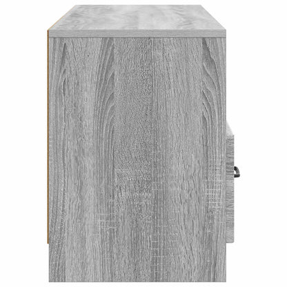 vidaXL TV Cabinet Grey Sonoma 102 x 34.5 x 47 cm Engineered Wood
