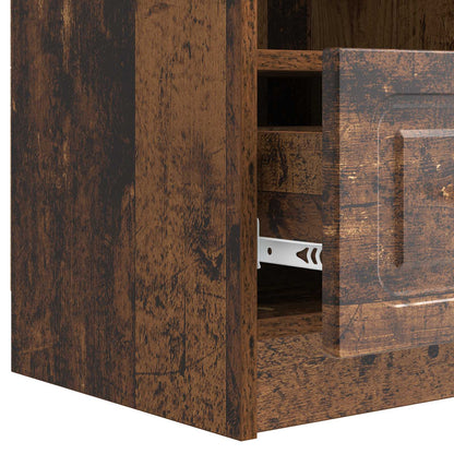 vidaXL TV Cabinet Old Wood 102 x 34.5 x 47 cm Engineered Wood