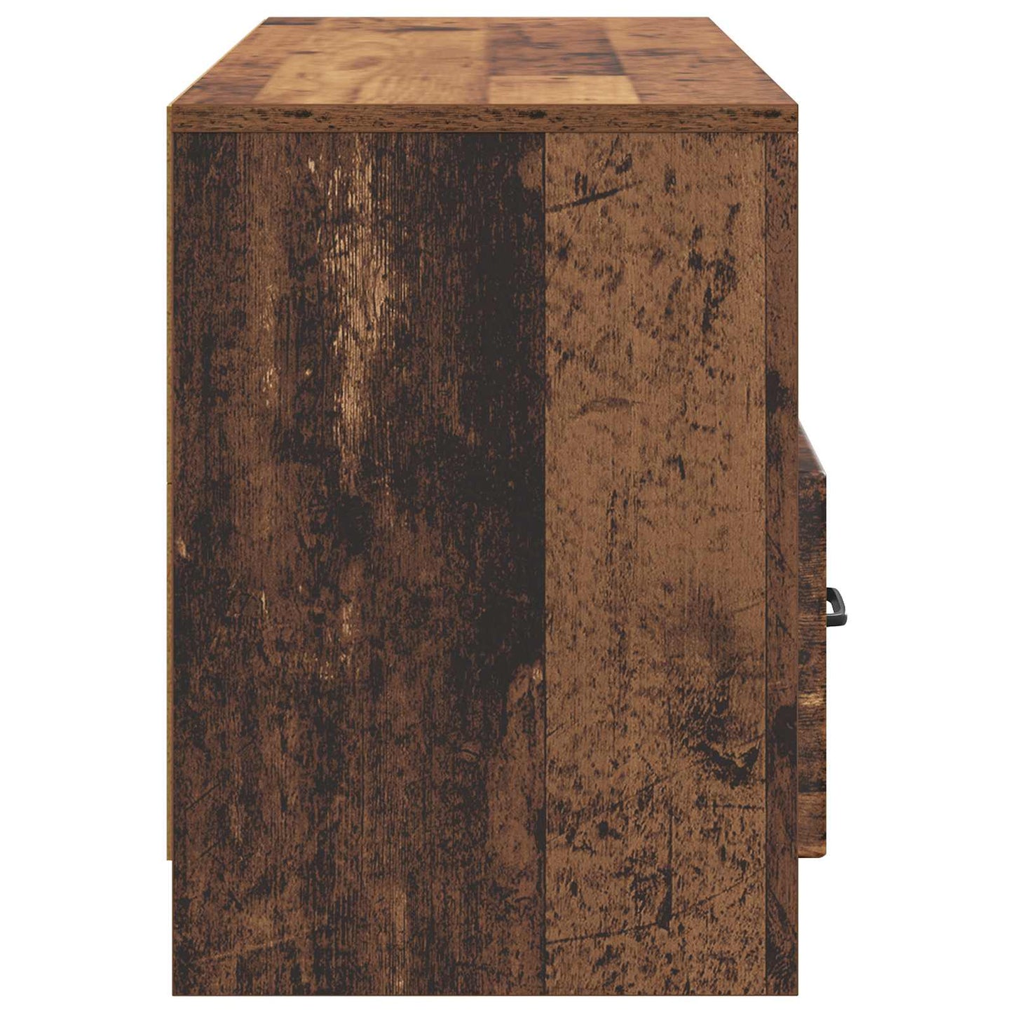 vidaXL TV Cabinet Old Wood 102 x 34.5 x 47 cm Engineered Wood