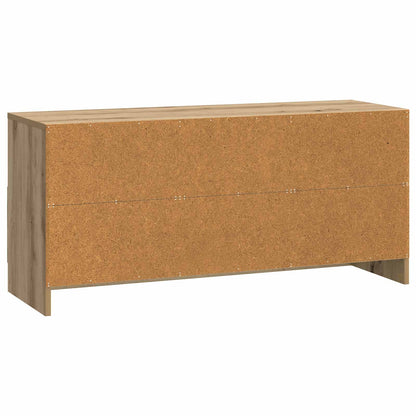 vidaXL TV Cabinet Artisan Oak 102 x 34.5 x 47 cm Engineered Wood