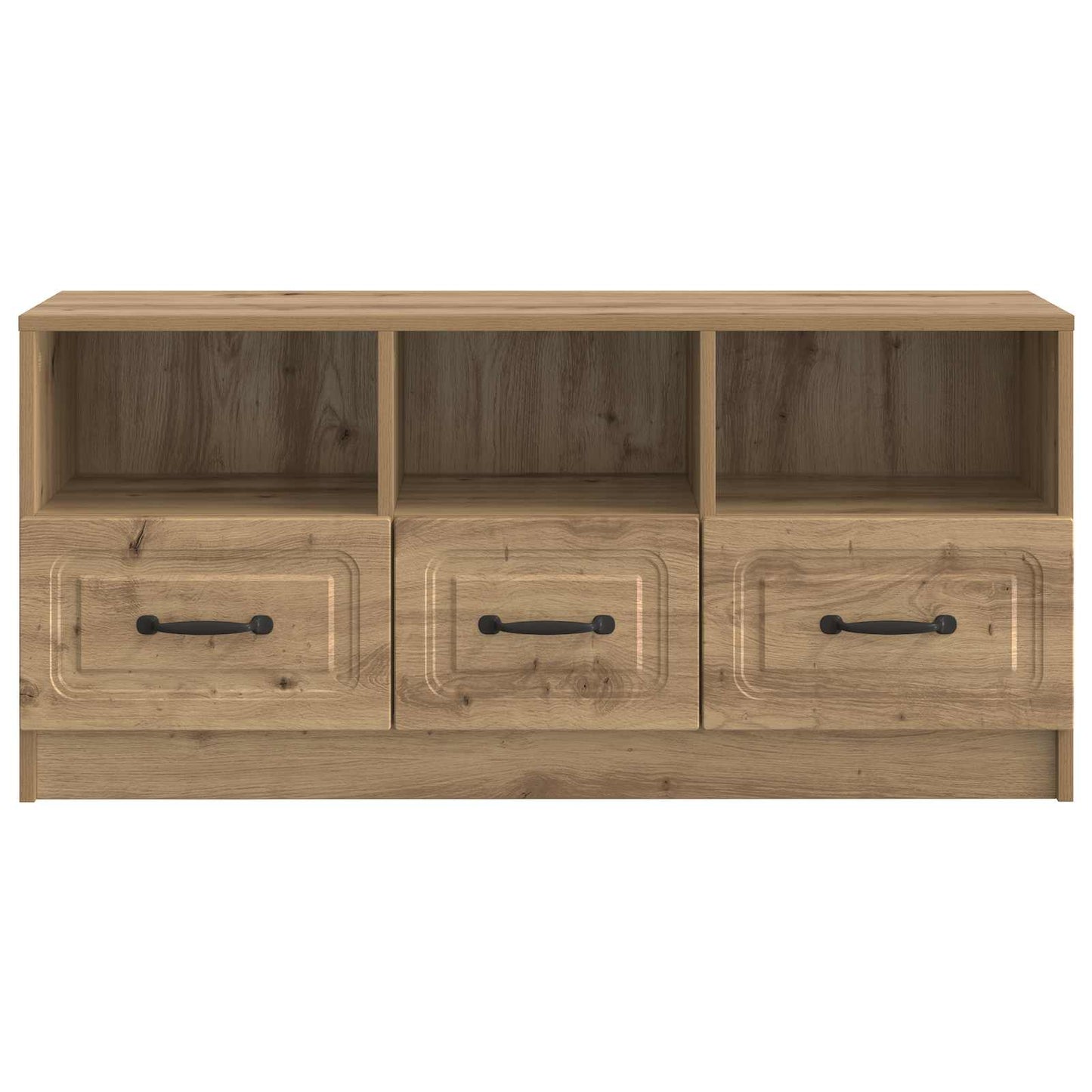 vidaXL TV Cabinet Artisan Oak 102 x 34.5 x 47 cm Engineered Wood