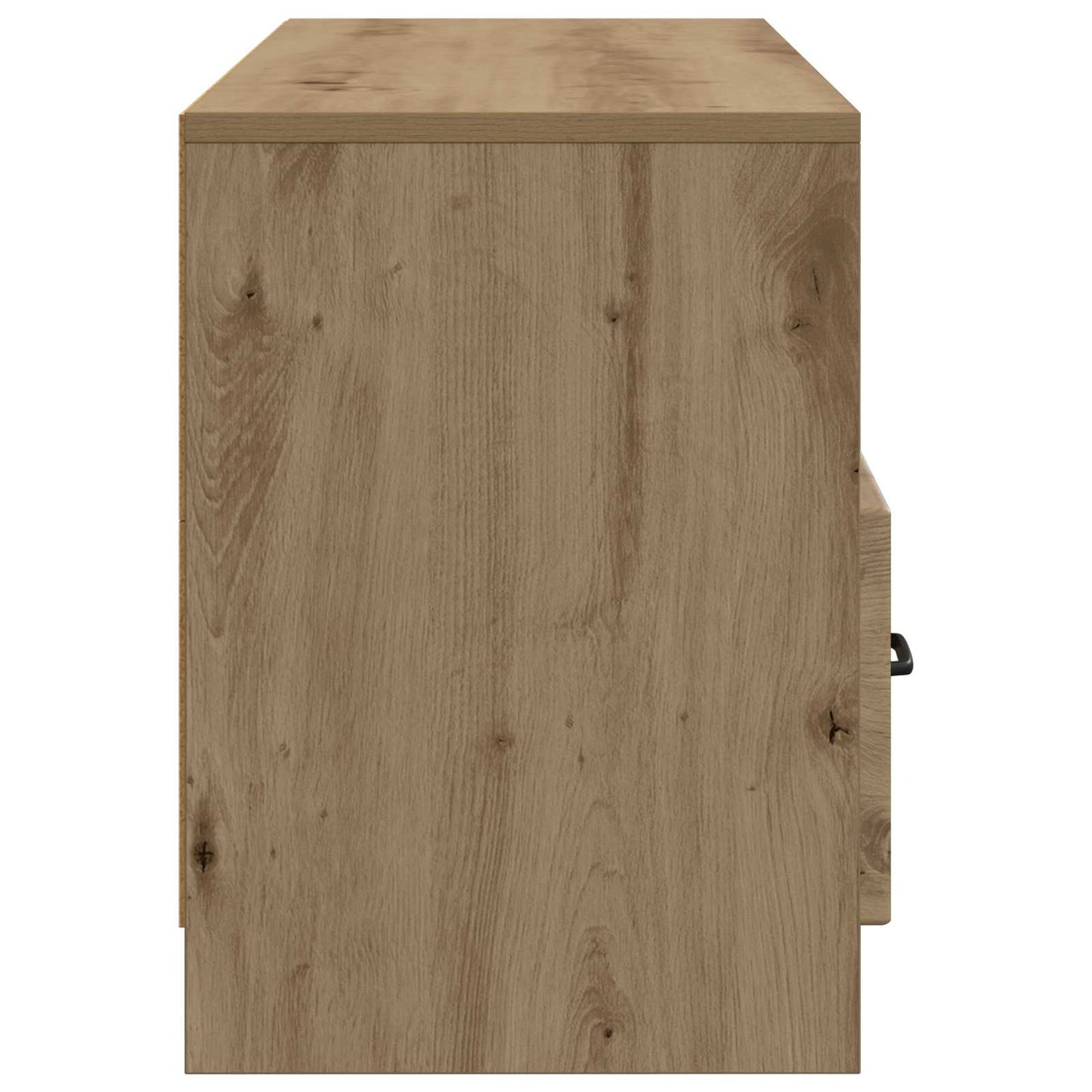 vidaXL TV Cabinet Artisan Oak 102 x 34.5 x 47 cm Engineered Wood