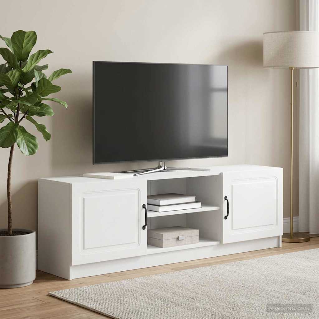 vidaXL TV Cabinet White 150 x 31 x 47 cm Engineered Wood