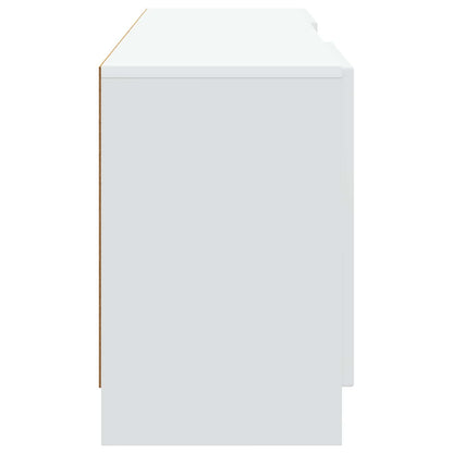 vidaXL TV Cabinet White 150 x 31 x 47 cm Engineered Wood