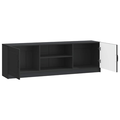 vidaXL TV Cabinet Black 150 x 31 x 47 cm Engineered Wood