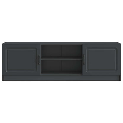 vidaXL TV Cabinet Black 150 x 31 x 47 cm Engineered Wood