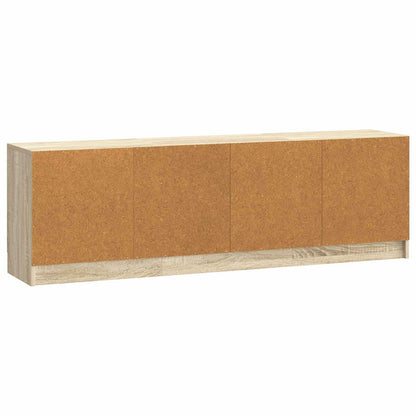 vidaXL TV Cabinet Sonoma Oak 150 x 31 x 47 cm Engineered Wood