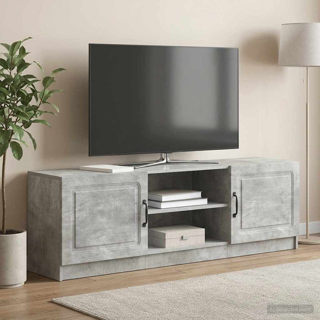 vidaXL TV Cabinet Concrete Grey 150 x 31 x 47 cm Engineered Wood