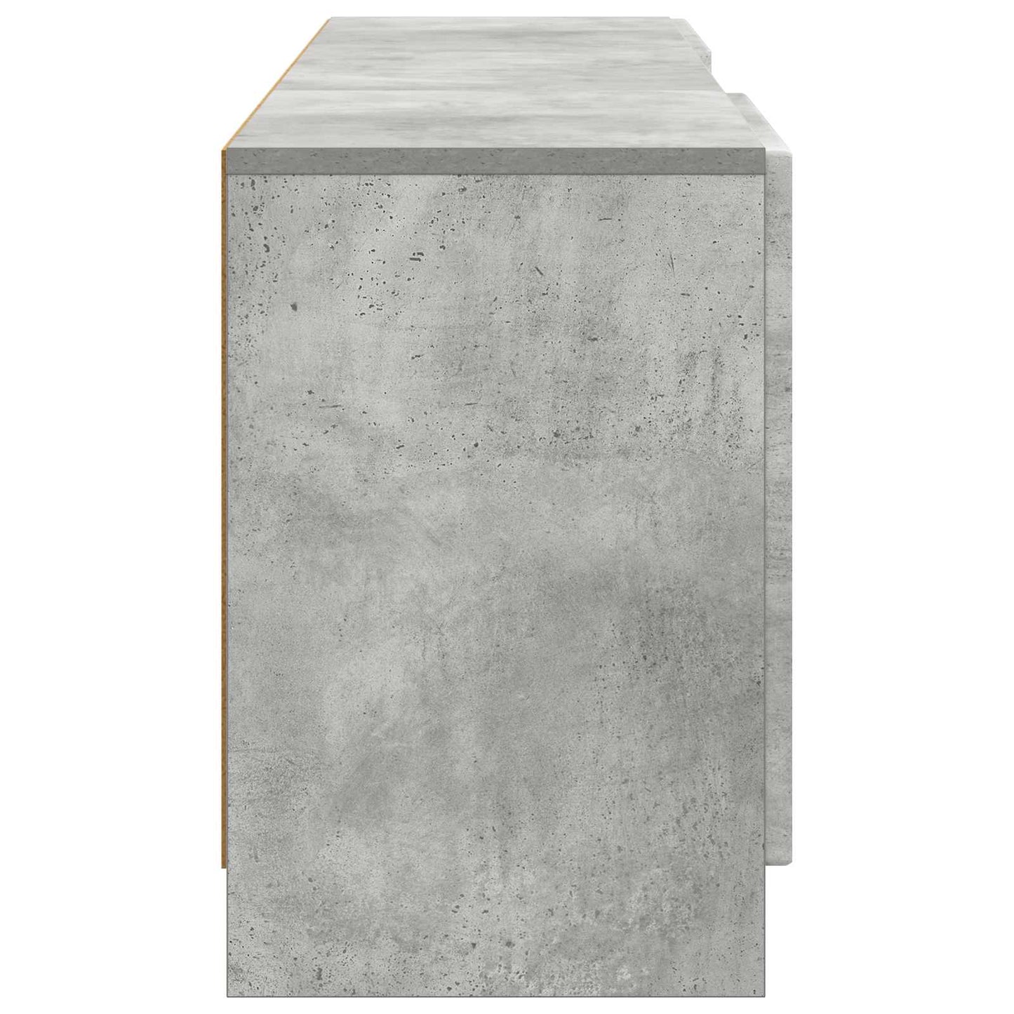 vidaXL TV Cabinet Concrete Grey 150 x 31 x 47 cm Engineered Wood