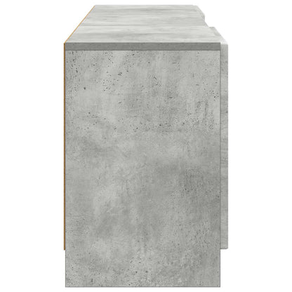 vidaXL TV Cabinet Concrete Grey 150 x 31 x 47 cm Engineered Wood