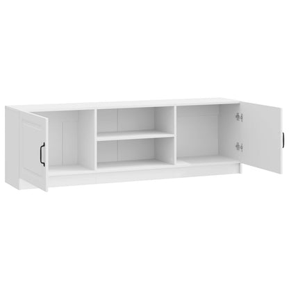 vidaXL TV Cabinet High Gloss White 150 x 31 x 47 cm Engineered Wood