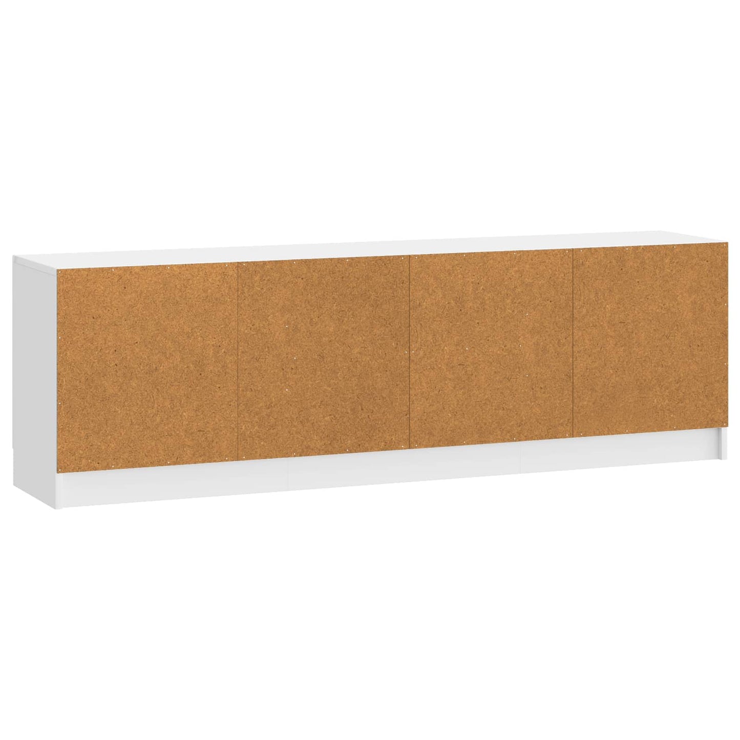 vidaXL TV Cabinet High Gloss White 150 x 31 x 47 cm Engineered Wood
