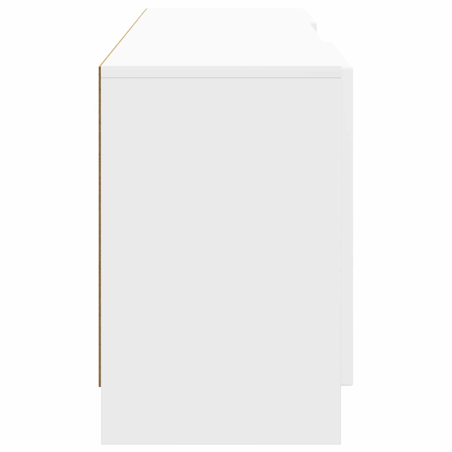vidaXL TV Cabinet High Gloss White 150 x 31 x 47 cm Engineered Wood