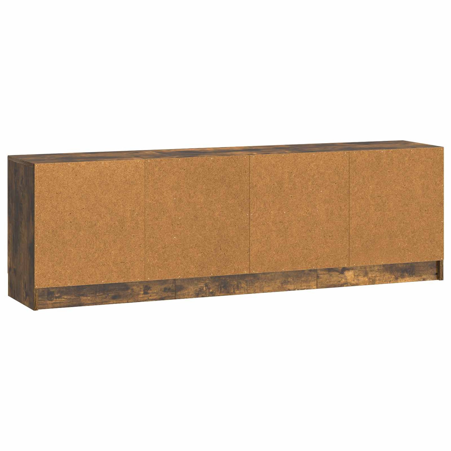 vidaXL TV Cabinet Smoked Oak 150 x 31 x 47 cm Engineered Wood