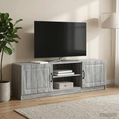 vidaXL TV Cabinet Grey Sonoma 150 x 31 x 47 cm Engineered Wood