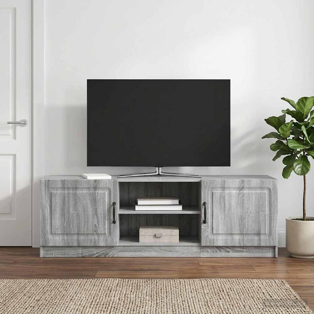 vidaXL TV Cabinet Grey Sonoma 150 x 31 x 47 cm Engineered Wood