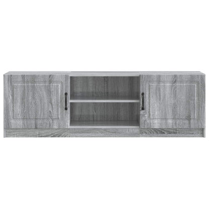 vidaXL TV Cabinet Grey Sonoma 150 x 31 x 47 cm Engineered Wood