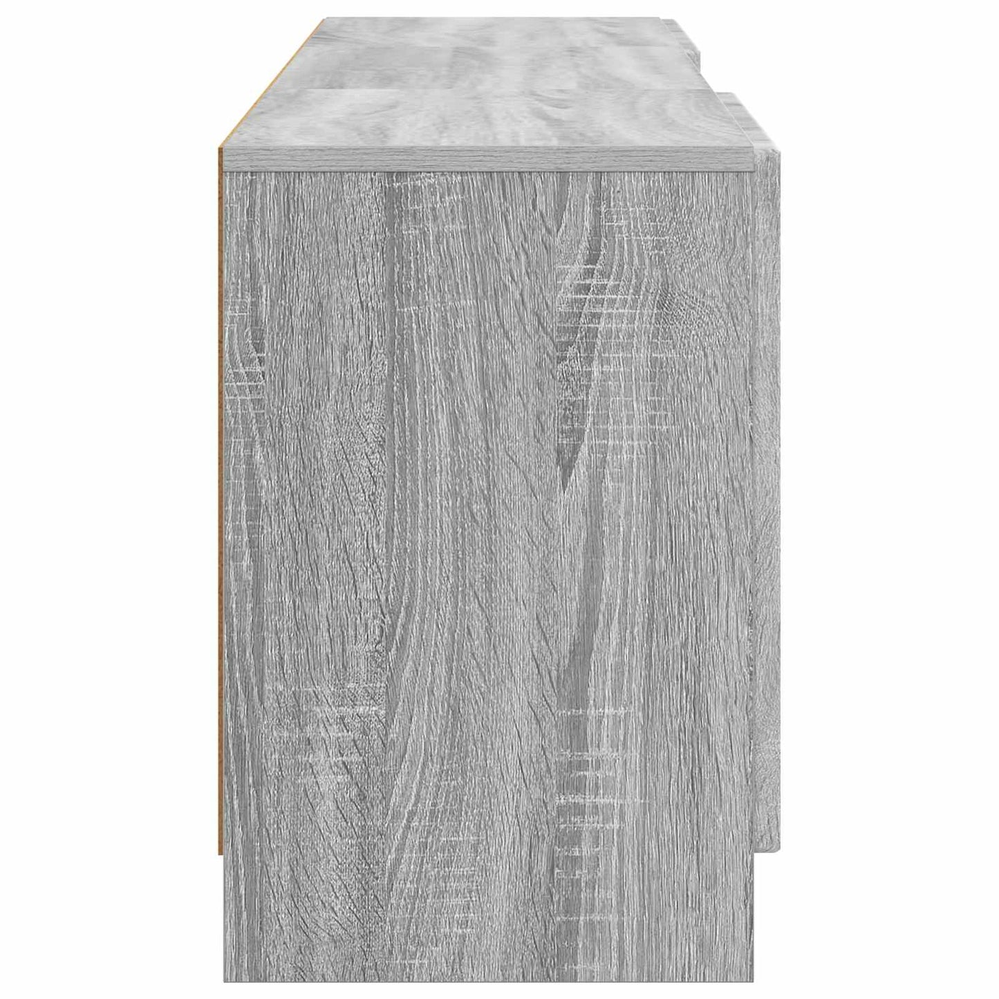 vidaXL TV Cabinet Grey Sonoma 150 x 31 x 47 cm Engineered Wood