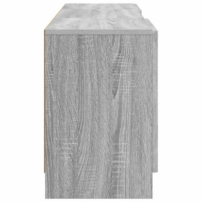 vidaXL TV Cabinet Grey Sonoma 150 x 31 x 47 cm Engineered Wood