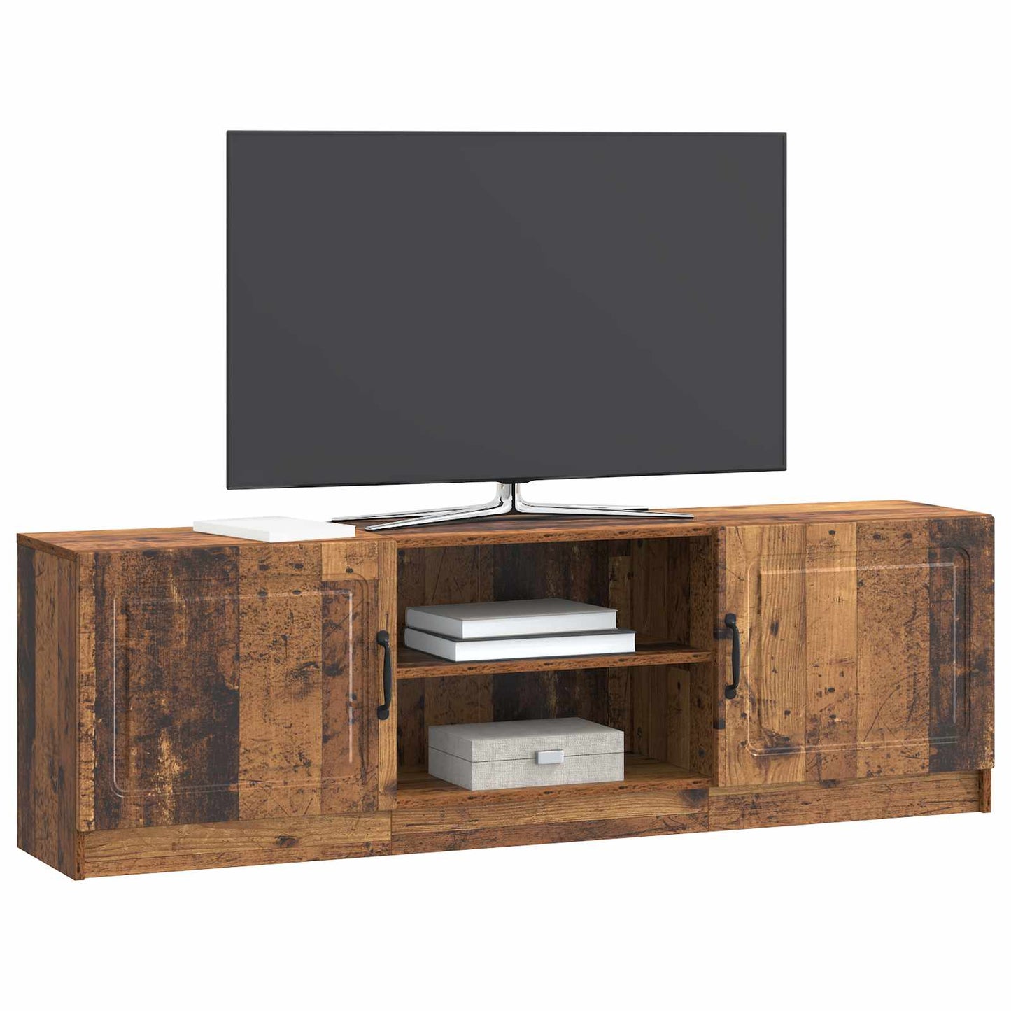 vidaXL TV Cabinet Old Wood 150 x 31 x 47 cm Engineered Wood