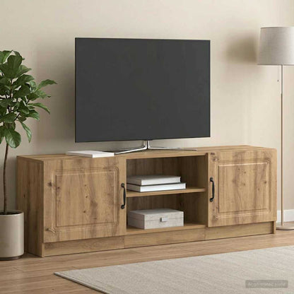 vidaXL TV Cabinet 150 x 31 x 47 cm Artisan Oak Engineered Wood