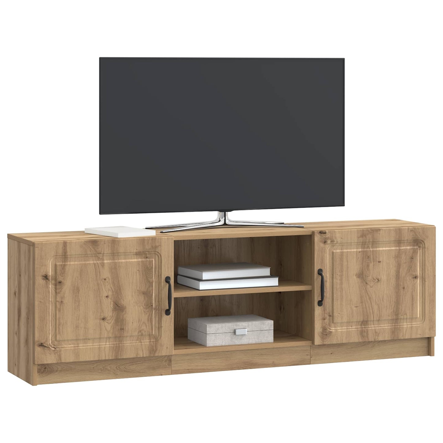vidaXL TV Cabinet Artisan Oak 150 x 31 x 47 cm Engineered Wood