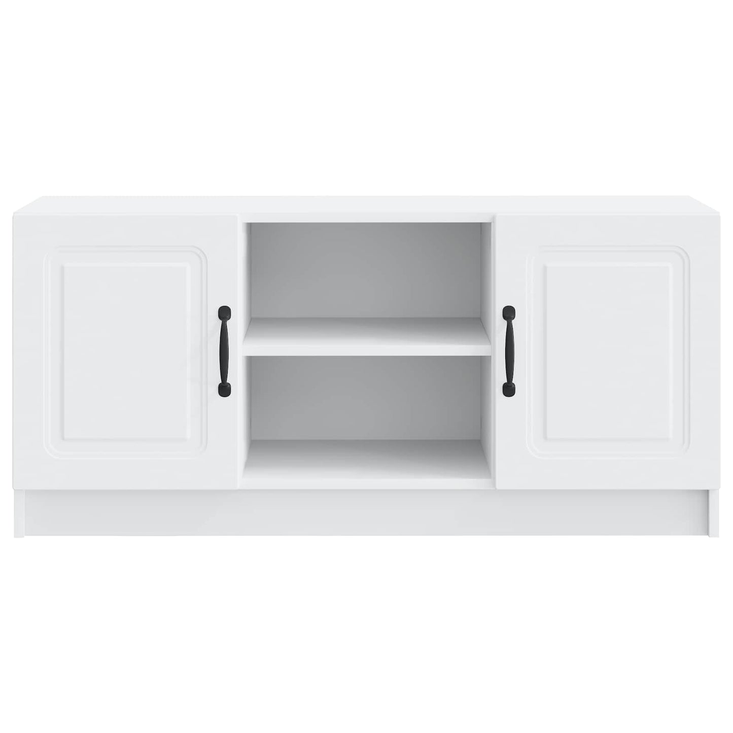 vidaXL TV Cabinet White 102 x 34.5 x 47 cm Engineered Wood
